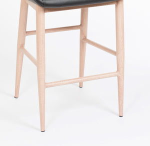 White oak stain metal legs