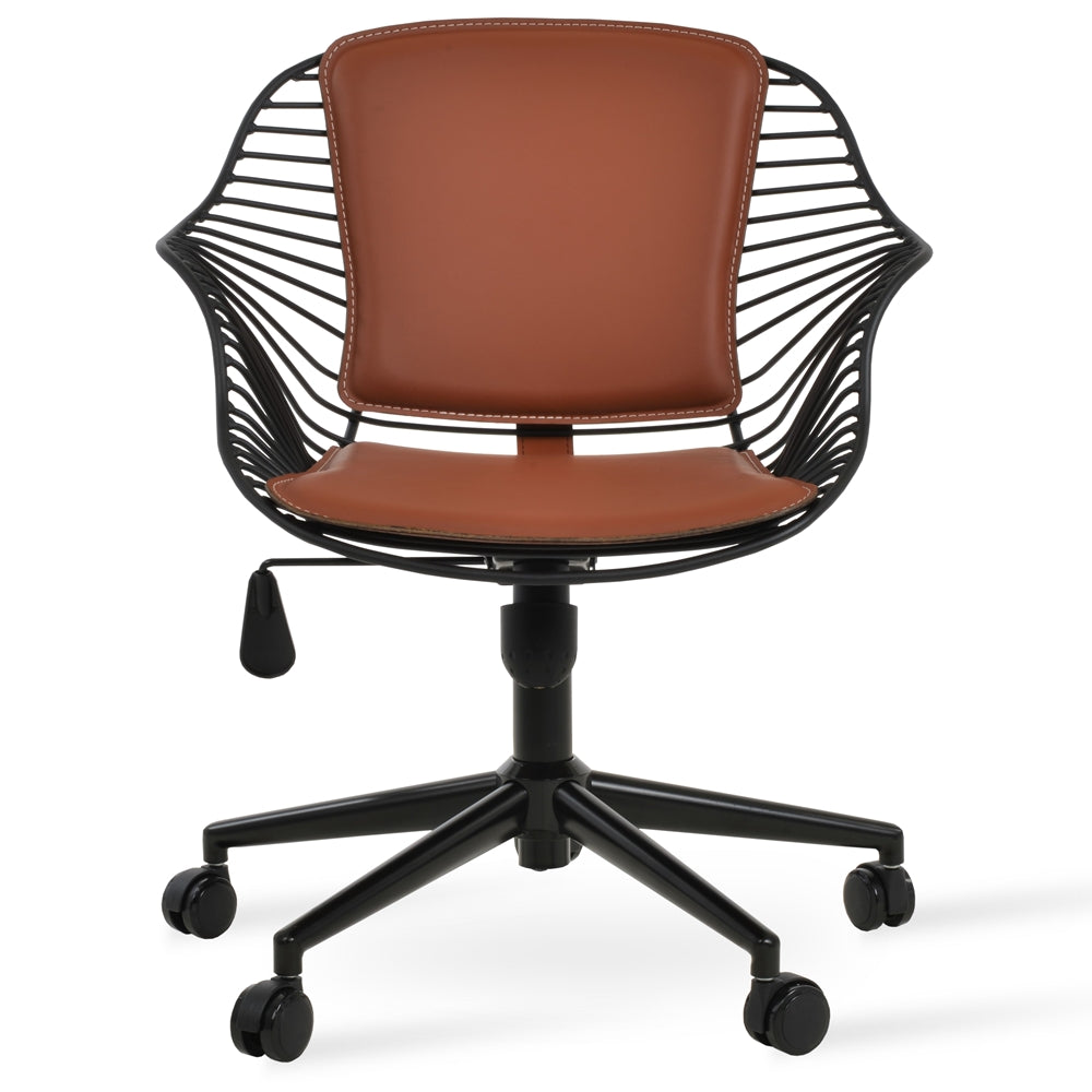 Zebra Arm Spider Swivel Office Chair - durable construction for long-lasting use | Image 2 | InSTYLE Home & Rugs