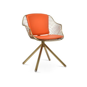 Zebra Stick Swivel - cozy armchair for reading and relaxation | Image 1 | InSTYLE Home & Rugs
