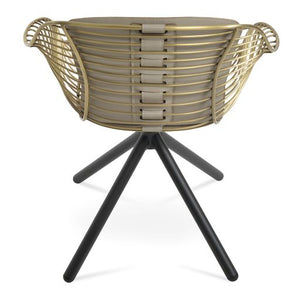 Zebra Stick Swivel - cozy armchair for reading and relaxation | Image 3 | InSTYLE Home & Rugs