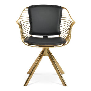 Zebra Sword Swivel - cozy armchair for reading and relaxation | Image 3 | InSTYLE Home & Rugs