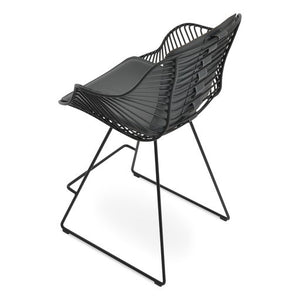 Zebra Wire Stools - perfect for small spaces | Image 2 | InSTYLE Home & Rugs