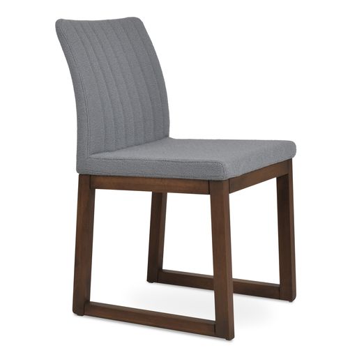 Zeyno Sled Wood Chair - comfortable seating for dining and office spaces | Image 1 | InSTYLE Home & Rugs