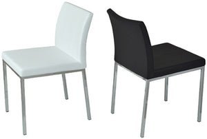 Aria Chair Chrome - comfortable seating for dining and office spaces | Image 8 | InSTYLE Home & Rugs