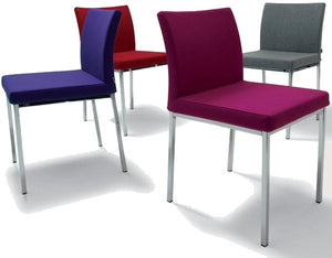 Aria Chair Chrome - comfortable seating for dining and office spaces | Image 9 | InSTYLE Home & Rugs