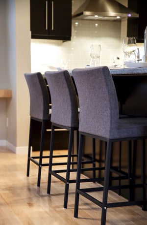 Aria Wood Stool - compact and stylish design | Image 3 | InSTYLE Home & Rugs