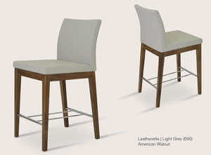 Aria Wood Stool - compact and stylish design | Image 1 | InSTYLE Home & Rugs