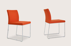 Aria Sled Chair - comfortable dining experience | Image 1 | InSTYLE Home & Rugs