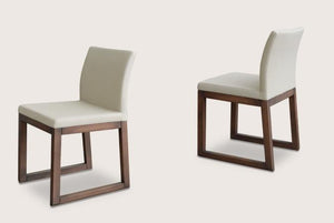 Aria Sled Wood Chair - variety of styles from classic to contemporary | Image 1 | InSTYLE Home & Rugs