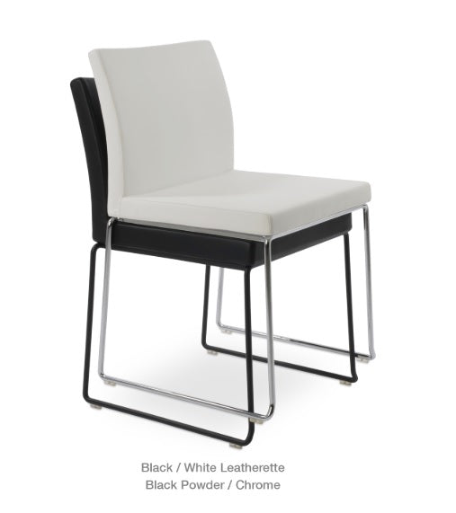 Aria wire chair stackable - www.instylehome.ca