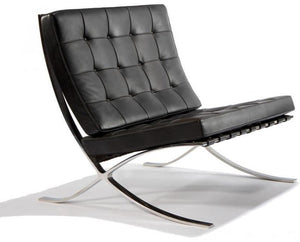Barcelona Style Chair Half Genuine Leather - variety of styles from classic to contemporary | Image 1 | InSTYLE Home & Rugs