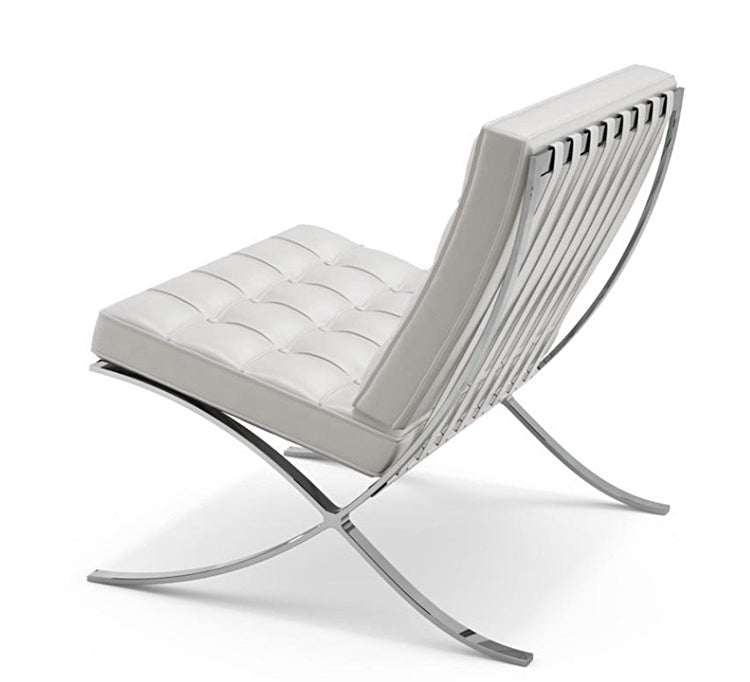 Barcelona Style Chair Half Genuine Leather - variety of styles from classic to contemporary | Image 2 | InSTYLE Home & Rugs