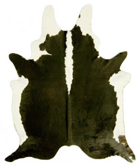 Black White Ridge Cowhide BLKWHTR-340 - www.instylehome.ca