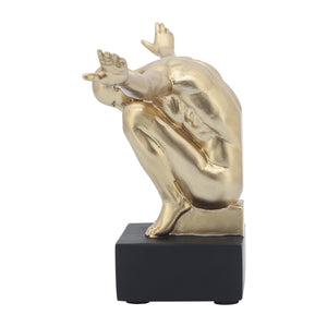 Man Sculpture Bookend, Set of 2 - modern accessories for a personalized living space | Image 5 | InSTYLE Home & Rugs