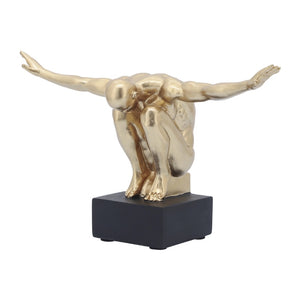 Man Sculpture Bookend, Set of 2 - modern accessories for a personalized living space | Image 2 | InSTYLE Home & Rugs