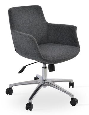 Bottega Office Chair - durable construction for long-lasting use | Image 5 | InSTYLE Home & Rugs