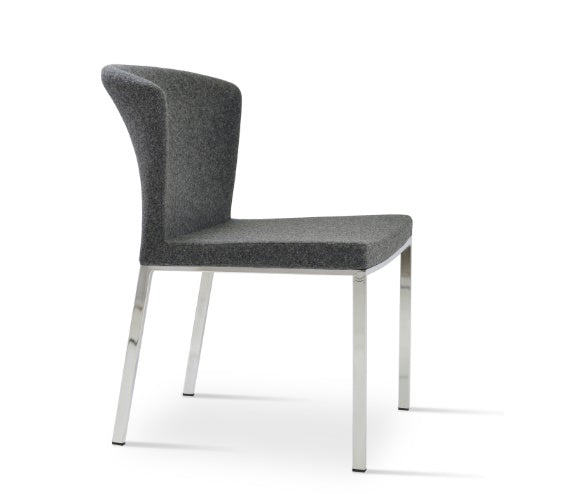 Capri Chrome Chair - durable construction for long-lasting use | Image 1 | InSTYLE Home & Rugs