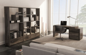 Castella Bookcase - wooden bookcases with multiple shelves for ample storage | Image 1 | InSTYLE Home & Rugs