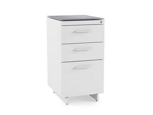 BDI Centro 3-Drawer File Cabinet 6414 - wooden drawer file with secure lock for sensitive files | Image 1 | InSTYLE Home & Rugs