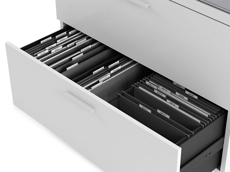 Centro Lateral File Cabinet 6416 - modern lateral file cabinet for efficient document storage | Image 2 | InSTYLE Home & Rugs