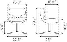 Charleroi Chair - variety of styles from classic to contemporary | Image 6 | InSTYLE Home & Rugs