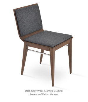 Corona Dining Wood Chair - elegant seating for dining areas | Image 2 | InSTYLE Home & Rugs