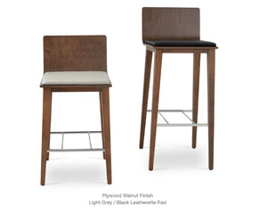 Corona Wood Stool - available in various heights | Image 3 | InSTYLE Home & Rugs