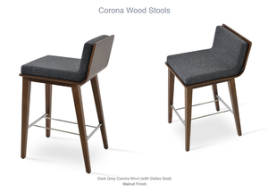 Corona Wood Stool - available in various heights | Image 4 | InSTYLE Home & Rugs