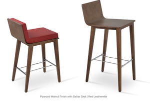 Corona Wood Stool - available in various heights | Image 1 | InSTYLE Home & Rugs