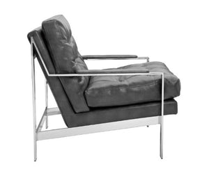 Court Leather Arm Chair - durable construction for long-lasting use | Image 3 | InSTYLE Home & Rugs