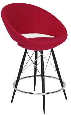 Crescent MW Stool - perfect for small spaces | Image 1 | InSTYLE Home & Rugs