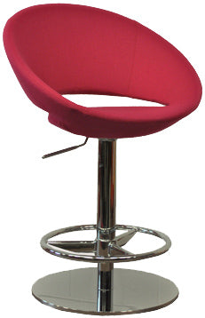Crescent Piston Stool - available in various heights | Image 1 | InSTYLE Home & Rugs