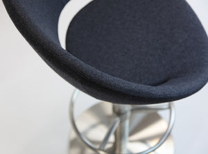 Crescent Piston Stool - available in various heights | Image 2 | InSTYLE Home & Rugs