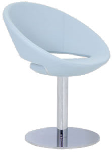 Crescent Round Chair - durable construction for long-lasting use | Image 1 | InSTYLE Home & Rugs