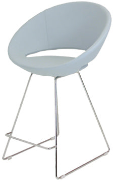 Crescent Wire Stools - perfect for small spaces | Image 2 | InSTYLE Home & Rugs