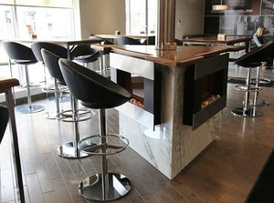 Crescent Swivel Stools - perfect for small spaces | Image 3 | InSTYLE Home & Rugs