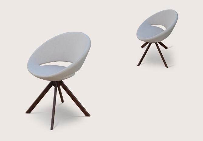 Crescent Sword Chair - variety of styles from classic to contemporary | Image 2 | InSTYLE Home & Rugs