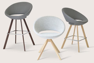 Crescent Sword Stool - compact and stylish design | Image 3 | InSTYLE Home & Rugs