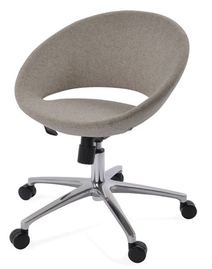 Crescent Office Chair - comfortable seating for dining and office spaces | Image 1 | InSTYLE Home & Rugs