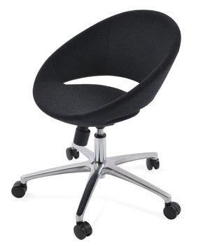 Crescent Office Chair - comfortable seating for dining and office spaces | Image 2 | InSTYLE Home & Rugs