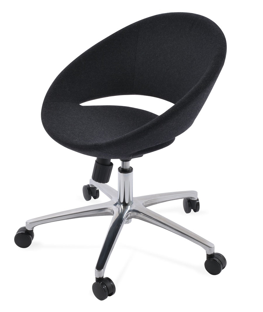 Crescent Office Chair - comfortable seating for dining and office spaces | Image 2 | InSTYLE Home & Rugs