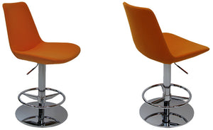 Eiffel Piston Adjustable Stool - compact and stylish design | Image 3 | InSTYLE Home & Rugs