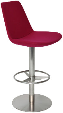 Eiffel Swivel Stools - perfect for small spaces | Image 3 | InSTYLE Home & Rugs