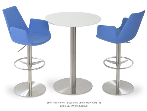 Eiffel Arm Piston - available in various heights | Image 2 | InSTYLE Home & Rugs