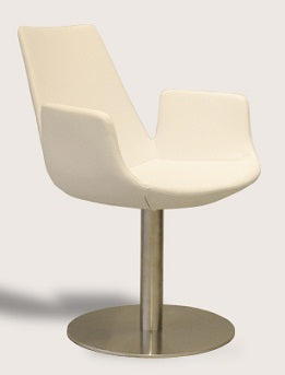 Eiffel Armchair Round - cozy armchair for reading and relaxation | Image 1 | InSTYLE Home & Rugs