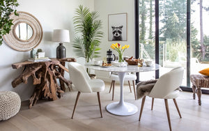 Tulip Marble Dining Table - www.instylehome.ca