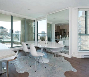 Tulip Marble Oval Dining Table - www.instylehome.ca