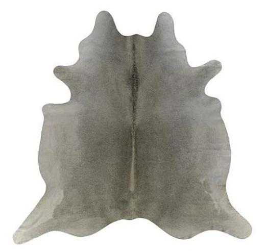 Gris Grey Cowhide - www.instylehome.ca
