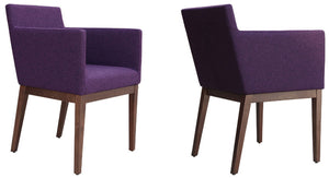 Harput Wood - upholstered armchair with padded comfort | Image 3 | InSTYLE Home & Rugs
