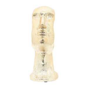 16702-02 gold head sculpture face